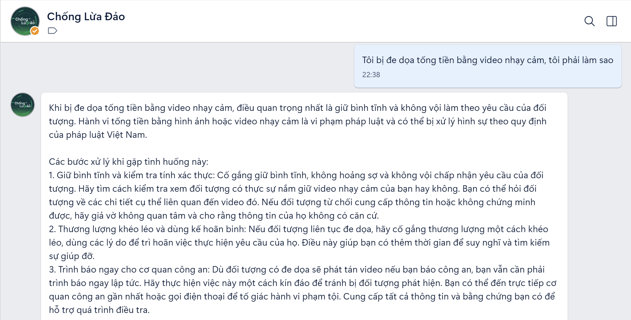 Tư vấn khi trở thành nạn nhân tống tiền