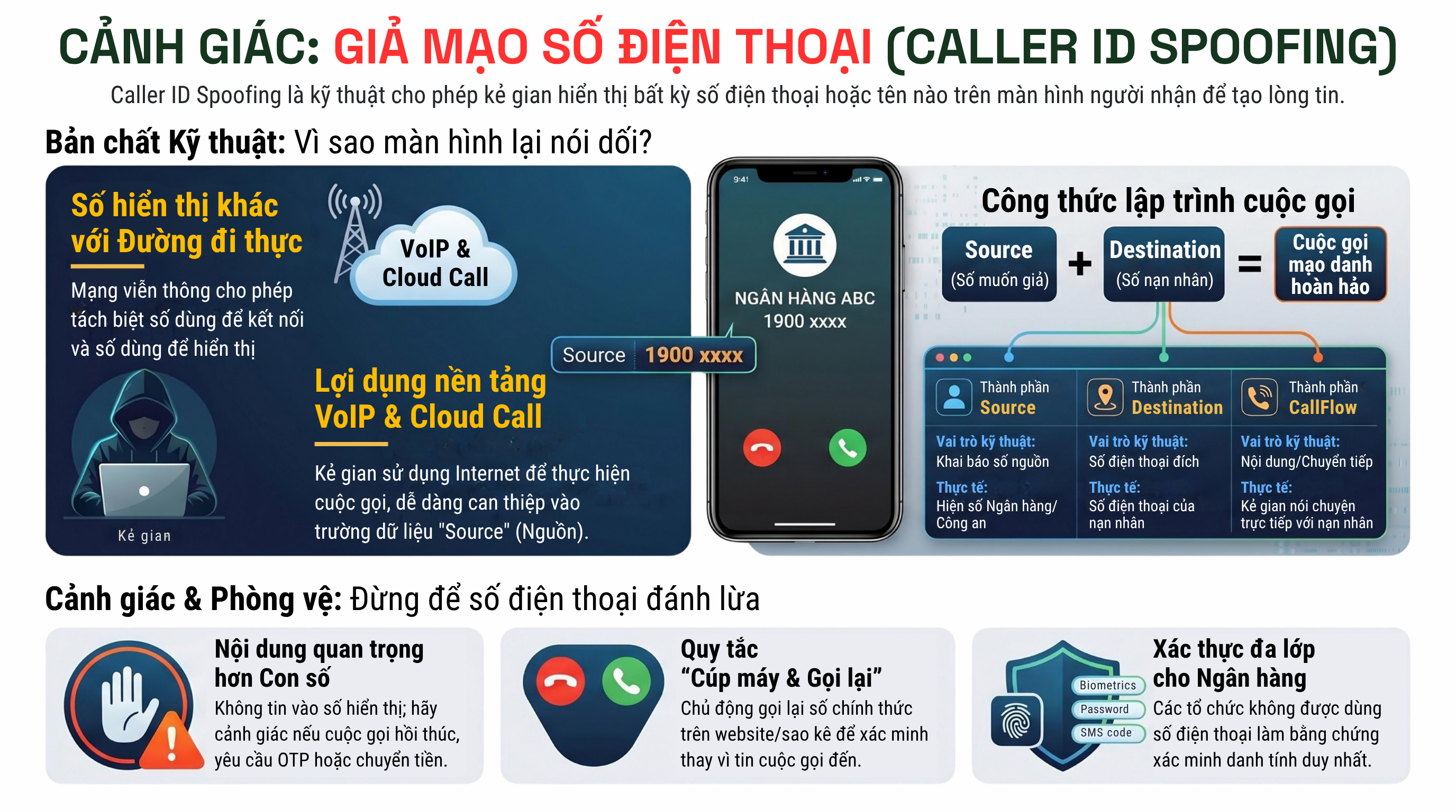 Caller ID Spoofing poster
