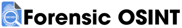 ForensicOSINT